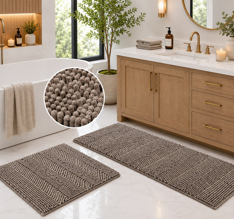 Cora Chenille Bath Mat