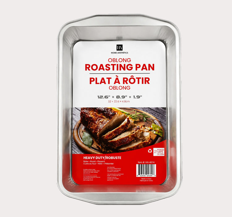 Oblong Reinforced Premium Roasting Pan