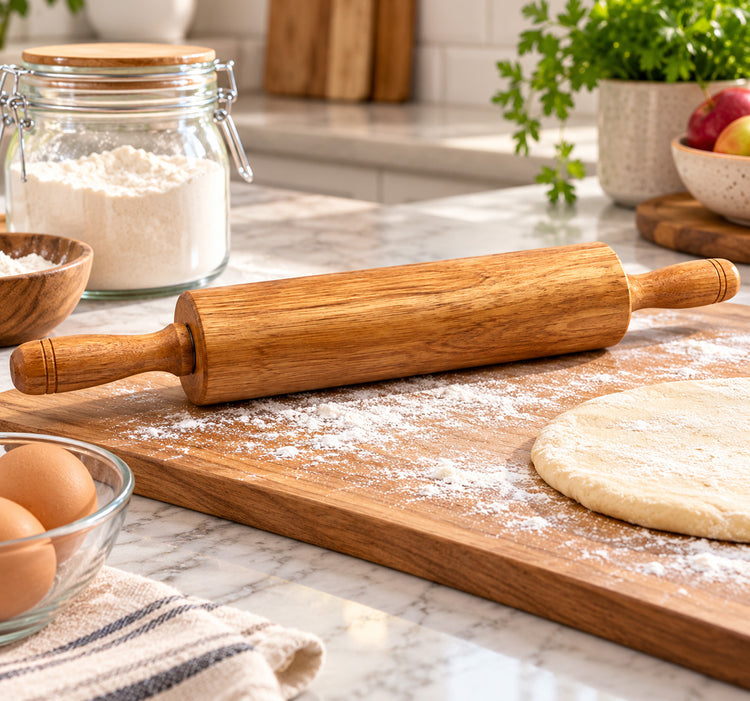 Acacia Wood Rolling Pin