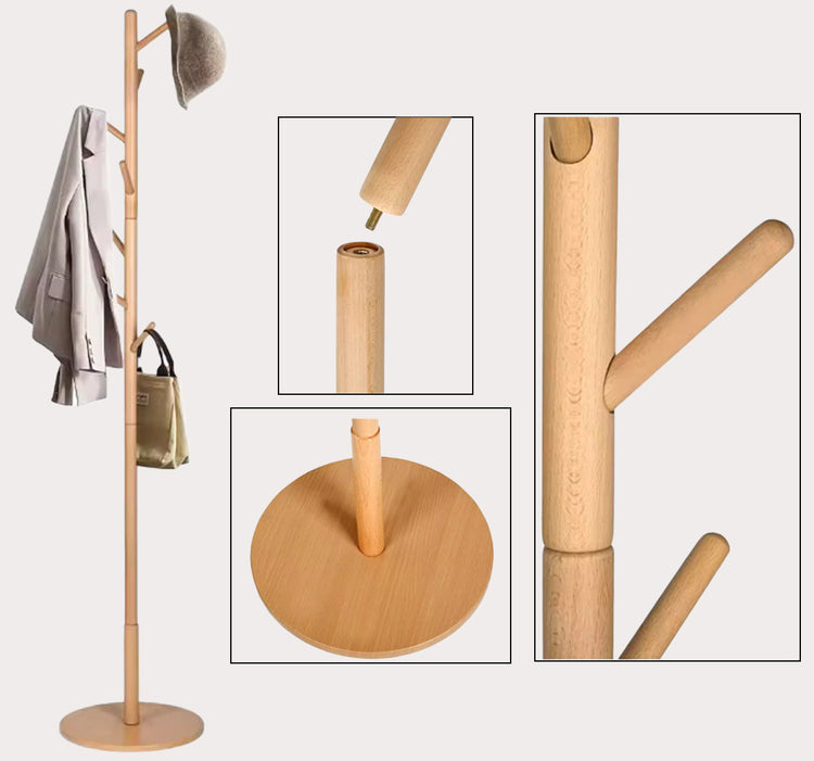 Wooden Coat Rack