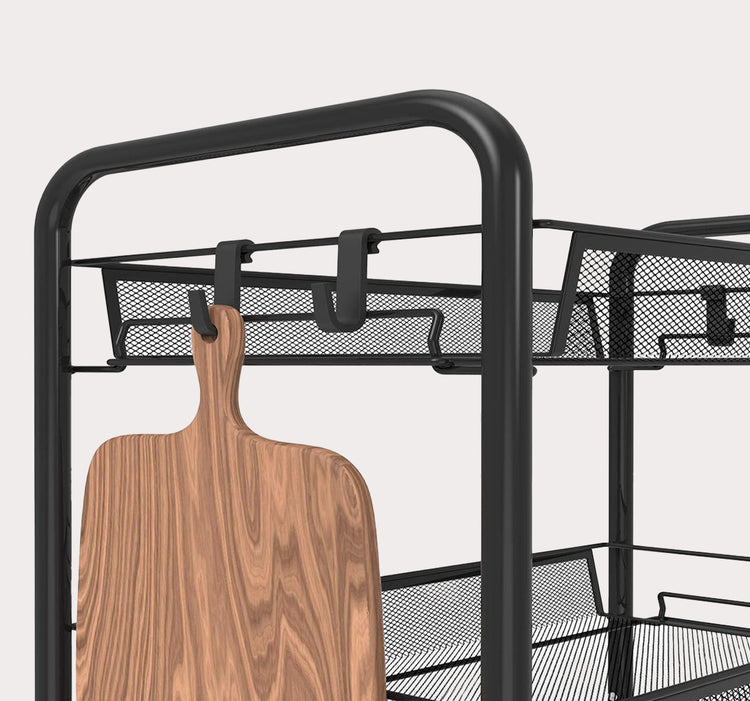 4 Tier Utility Rolling Cart