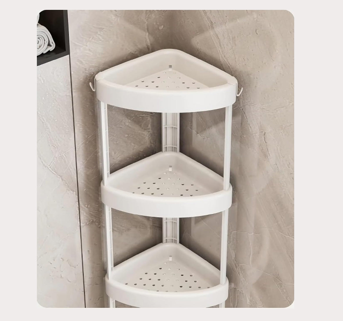 Triangle Shape Display Rack 4-Layer Triangle Rack – Home Aesthetics