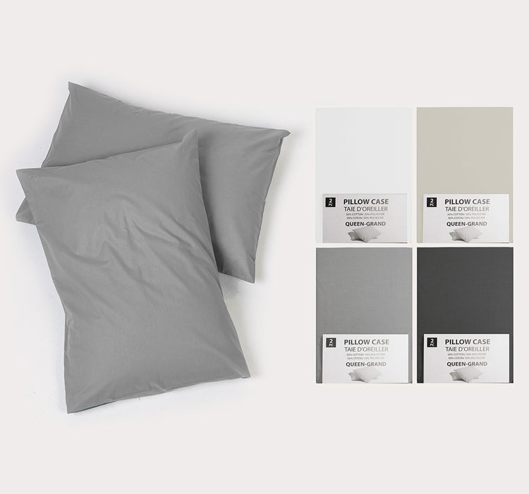 Percale Pillowcas 50% Cotton 50% polyester