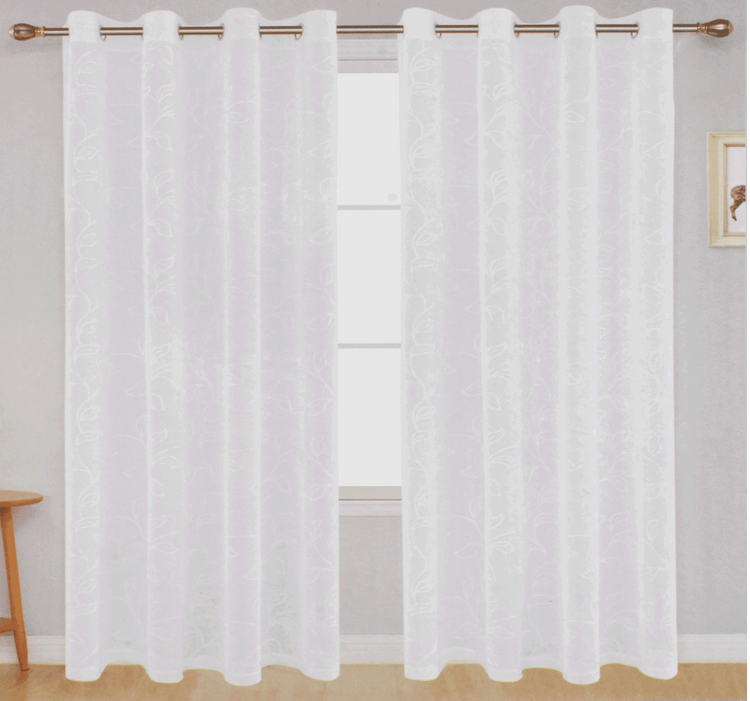 Shelly Sheer Embroidery Curtain