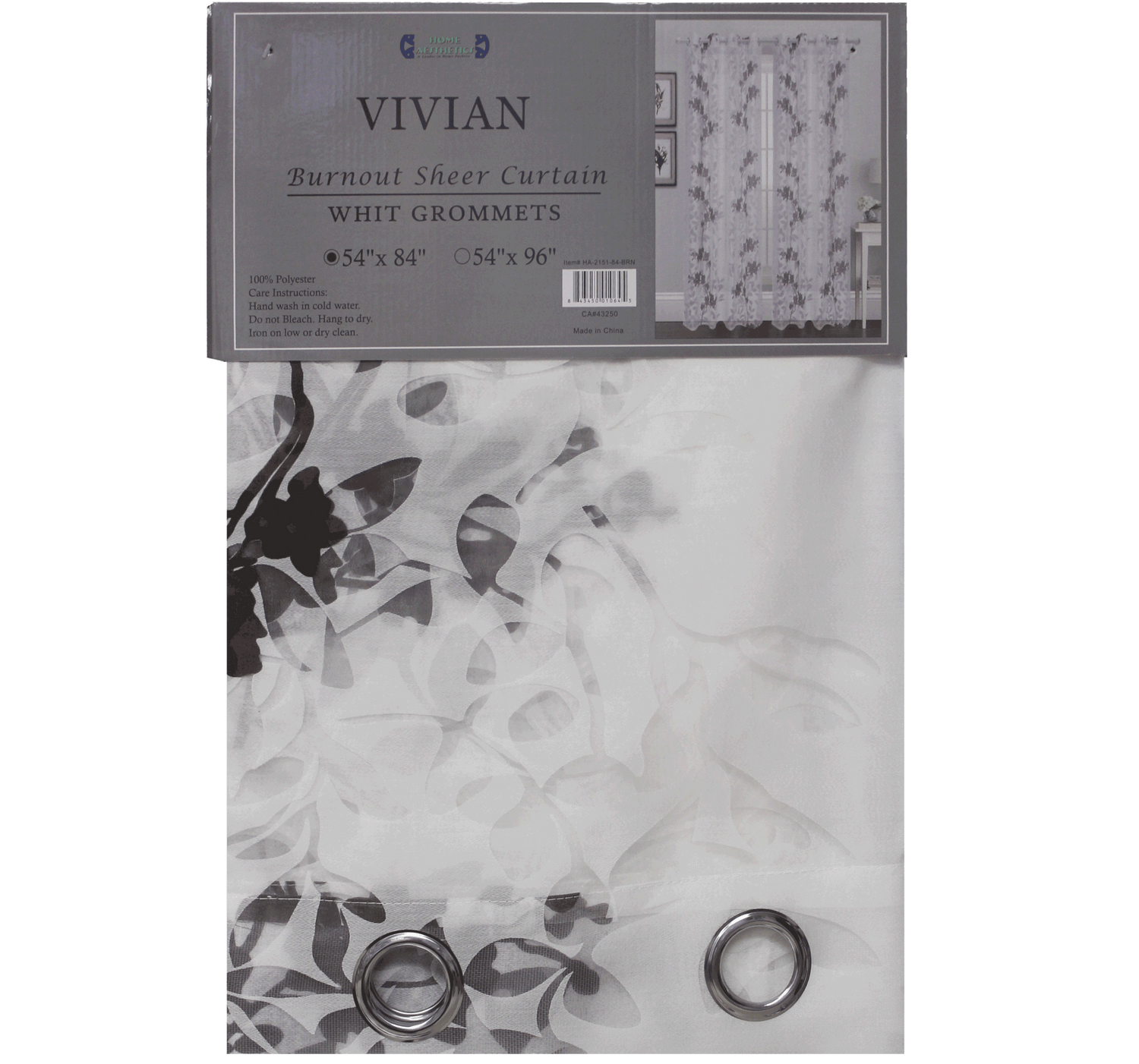 Vivian Sheer Curtain