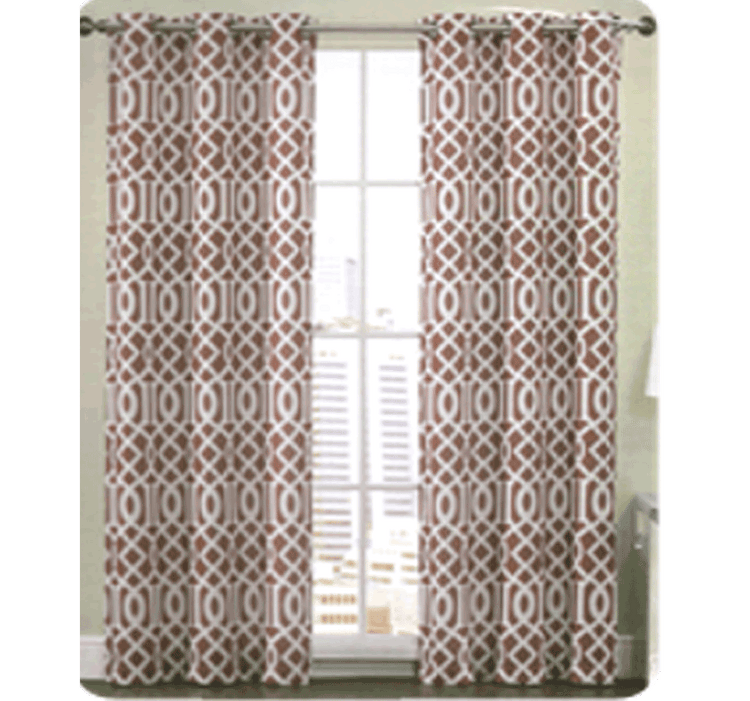 Kara Curtain Size: 54" x 90"